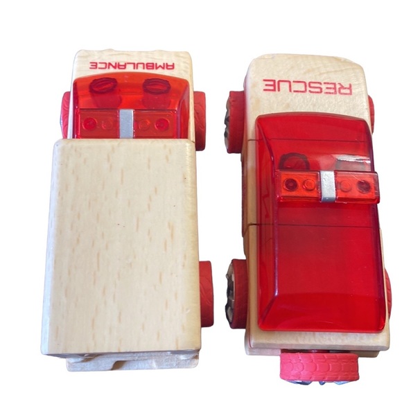 Automoblox Mini Rescue Wooden Mix-and-Match Vehicles Build and Rebuild Vehicles - Picture 5 of 7